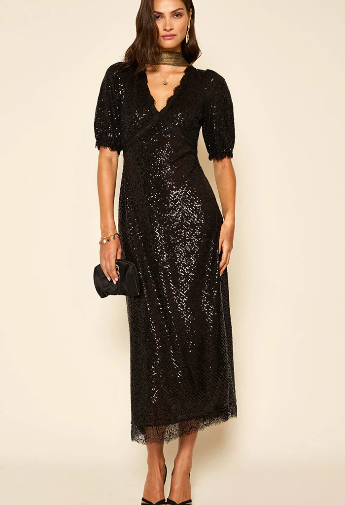 Verena Dress Embellishment - Black - Image 6