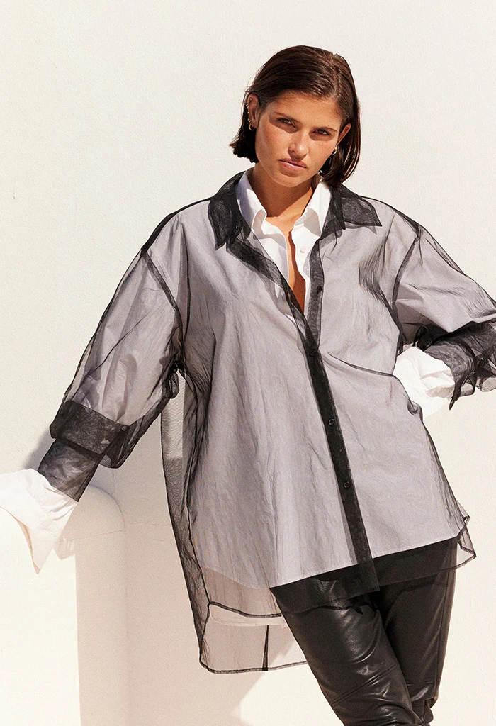 Vespera Shirt - Black and White - Image 3
