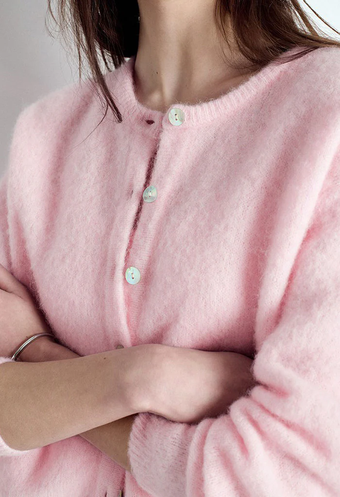 Vitow Cardigan - Sugared Almond - Image 4