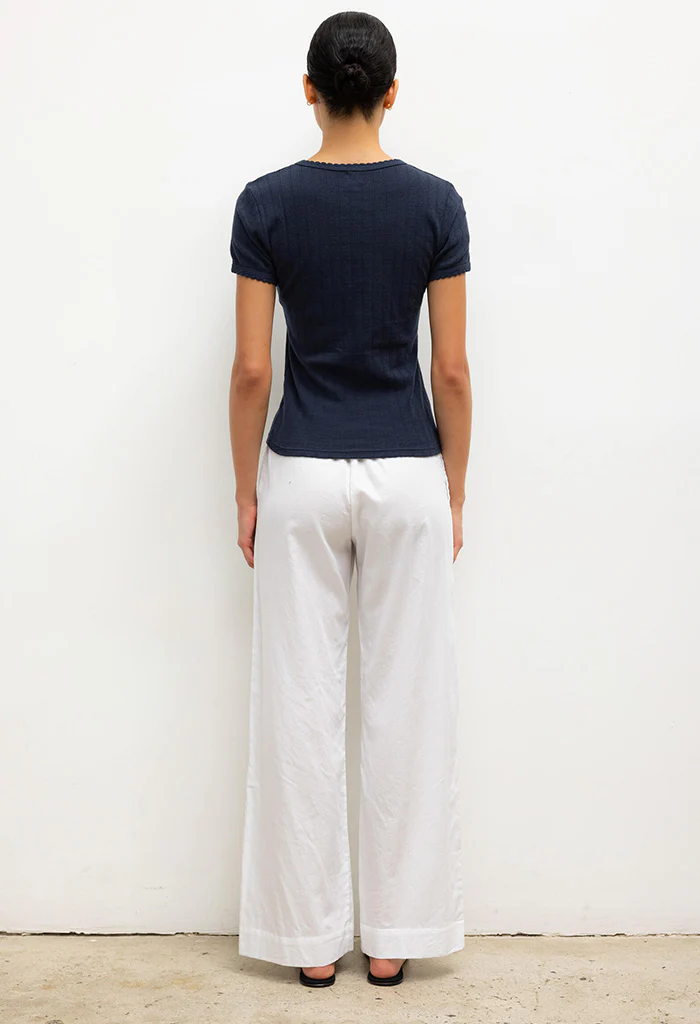 Yoko Pocket Pant - White - Image 8