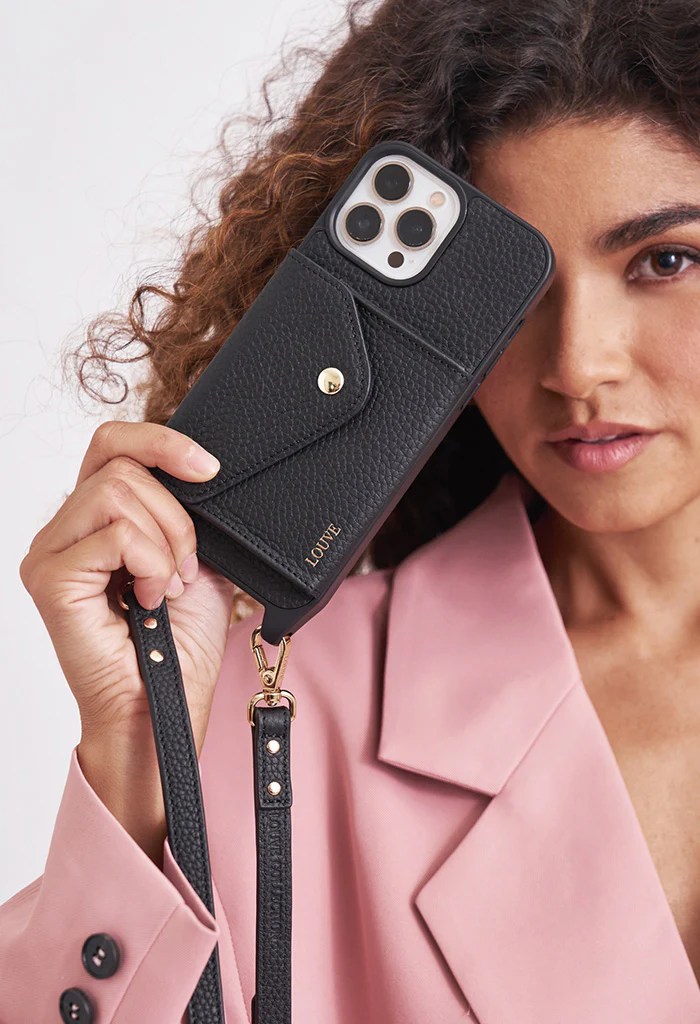 Zoe Leather Case/ Wallet & Strap - Image 3